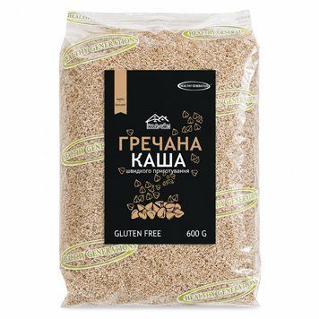 Каша гречневая быстрого приготовления Healthy Generation 600 г 6434 фото