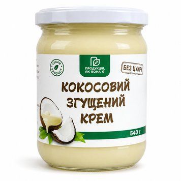 Сгущенка кокосовая без сахара 540 г 2202 фото