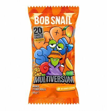 Натуральні фруктові цукерки манго Multiversum, Bob Snail 20 г 7219 фото