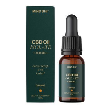 Рідина Mind Shi CBD Oil Isolate 2000 mg Orange - 10 ml 6115 фото