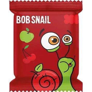 Натуральні цукерки яблучно-вишневі Bob Snail 10 г 4989 фото