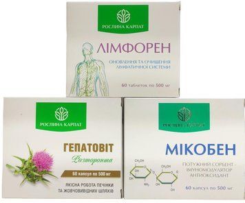 Комплексная программа для оздоровления печени и желчевыводящих путей, Рослина Карпат 354511111 фото