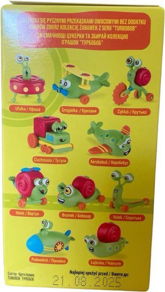 Натуральные конфеты Bob Snail Яблоко-Груша с игрушкой, 20 г 2279 фото