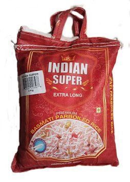Рис басматі пропарений Indian Super Extra Long Bassati 5 кг 1465-1 фото