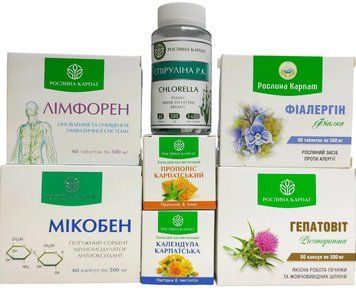 Комплексная помощь при аллергических реакциях, Рослина Карпат 56686 фото