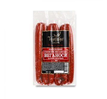 Сосиски веганськие Веганосы, Vegitaliya, 300 г 4944 фото