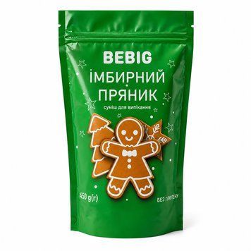 Смесь для выпечки безглютеновая &laquo;Имбирный пряник&raquo;, 450 г Bebig 1585 фото