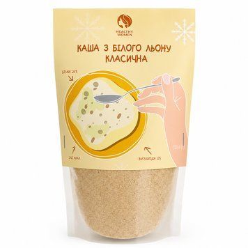 Каша з білого льону Healthy Women 300 г 5163 фото