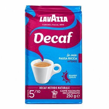 Кофе молотый без кофеина "Dek Intenso" Lavazza 250 г 5290 фото